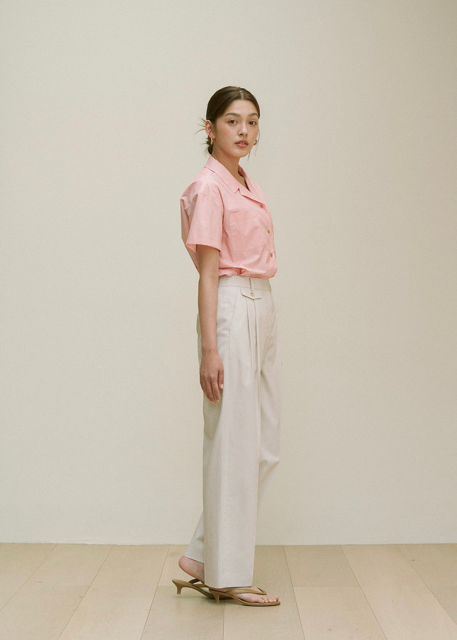 Half-sleeves Shirt (Straberry)