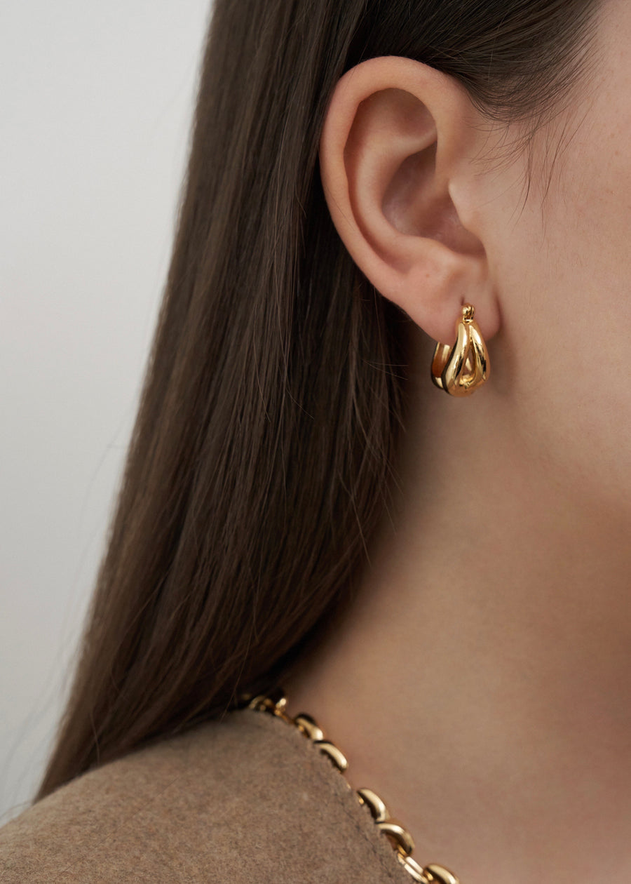 Twist Bold E_Small Gold| S.S.IL [ RE-STOCK ]
