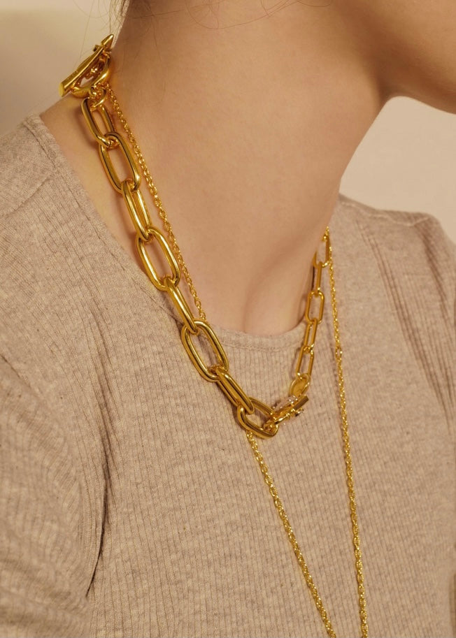 Lock Choker Gold | S_S.IL