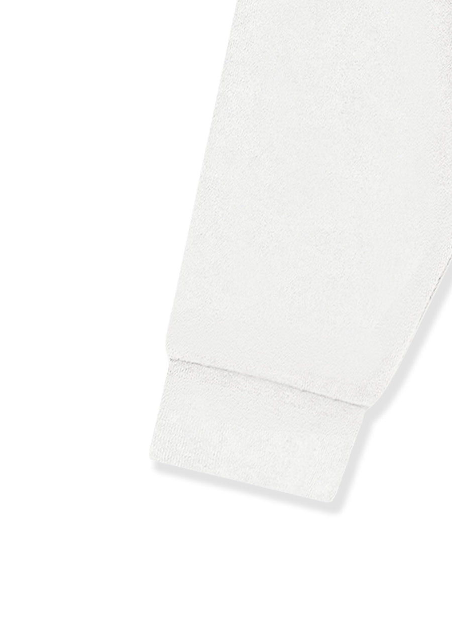[STUDIO & PARC] Porquerolles Terry Longsleeve Shirt -White