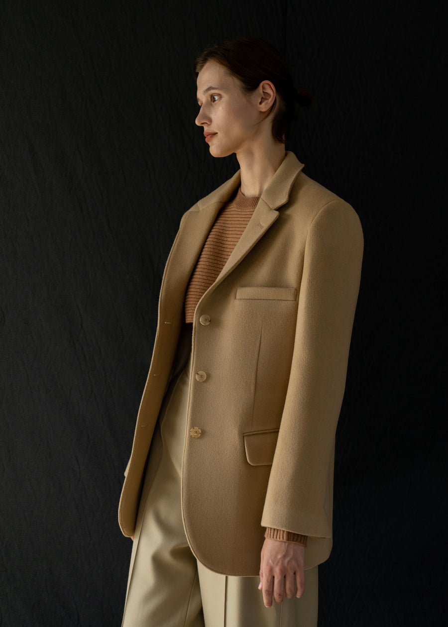 Lambswool-cashmere blend Jacket | LEHA