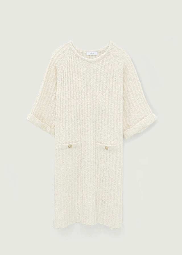 Bella knit dress (Cream)
