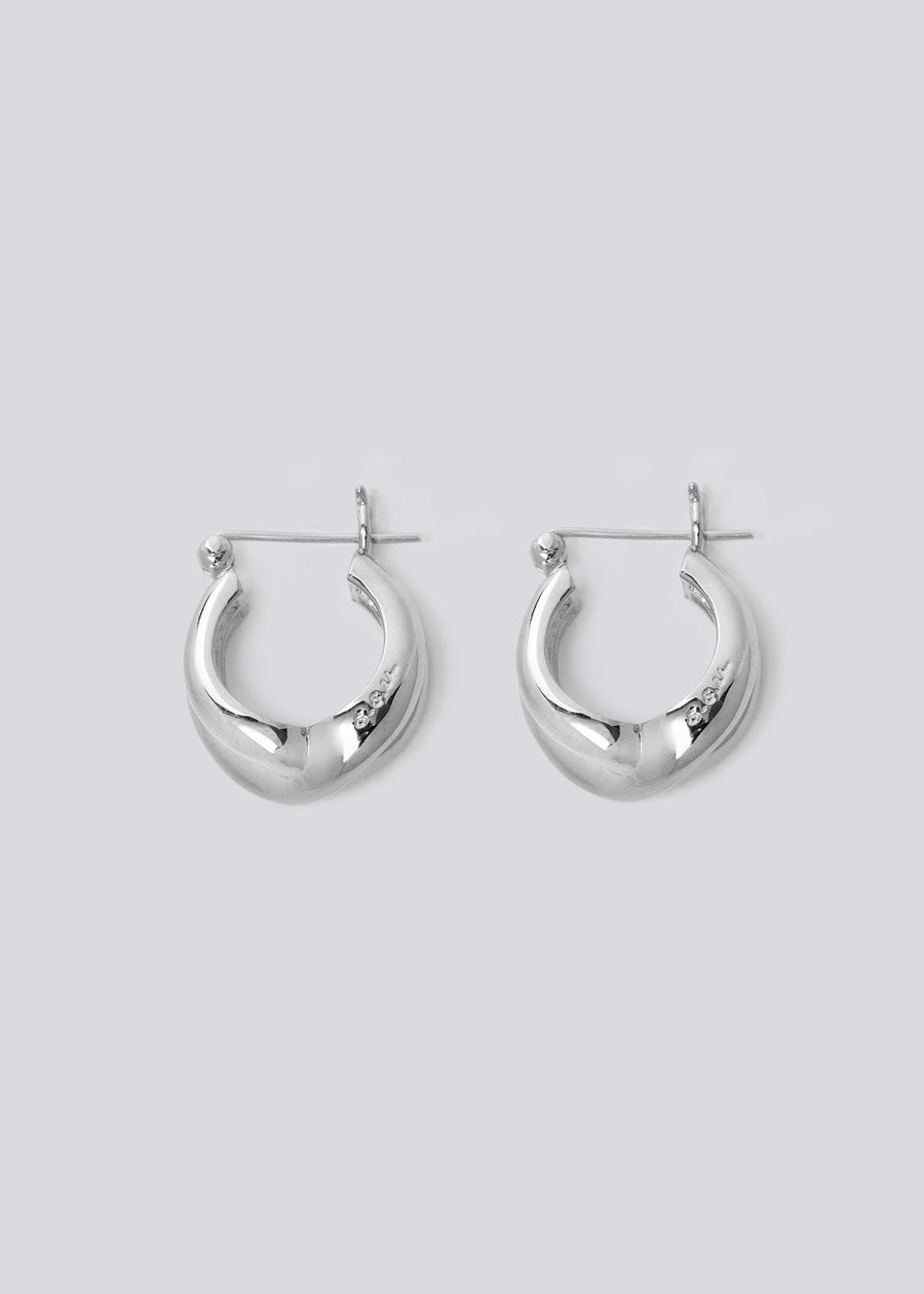 Twist Bold E_Small SILVER | S_S.IL