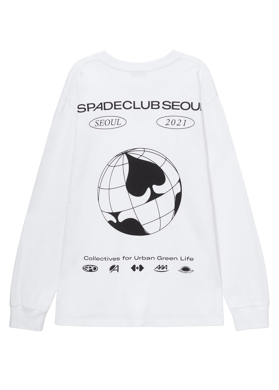 SCS Anniversary L/S T-shirt - White