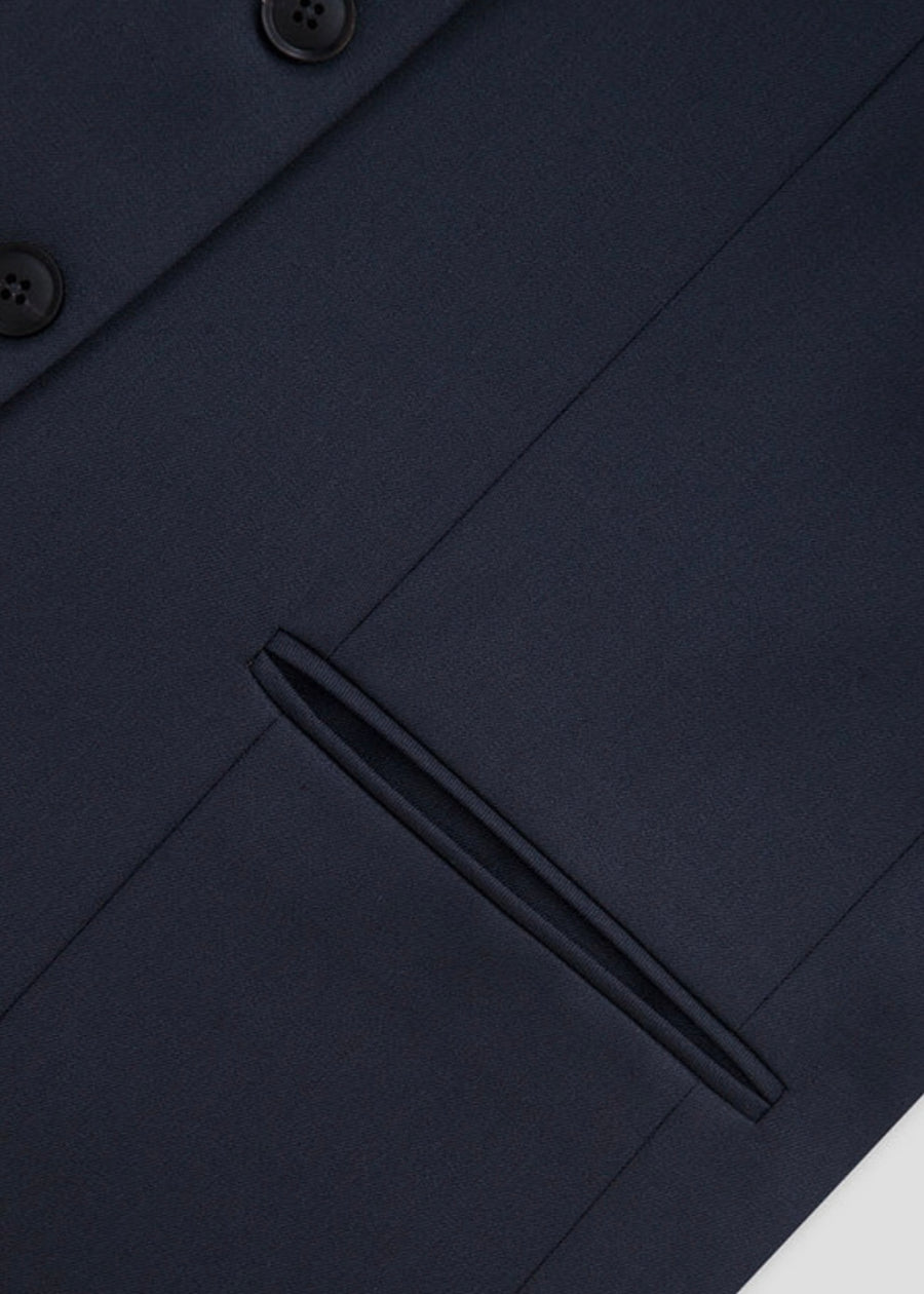 RE-ORDER [LEHA] GREYSTONE SINGLE BREAST JACKET-GRAPHITE