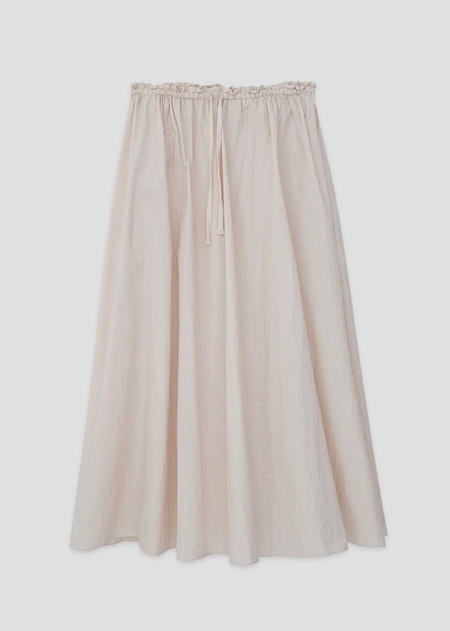 Emma nylon skirt (Cream)