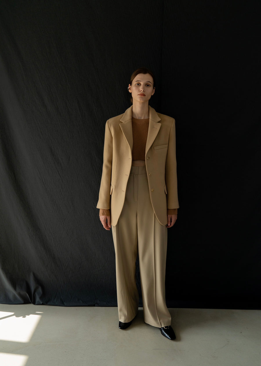 Lambswool-cashmere blend Jacket | LEHA