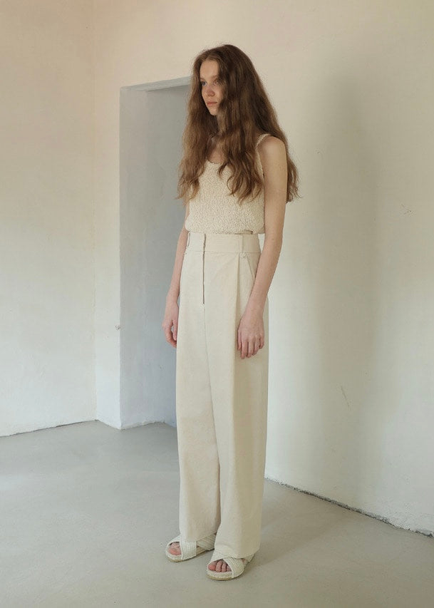 Walnut Knit Top (ivory)