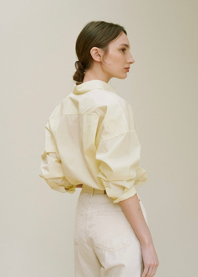 Été Solid shirt (Moon light)