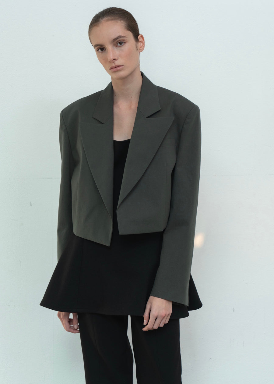 CROPPED JACKET | L E H A