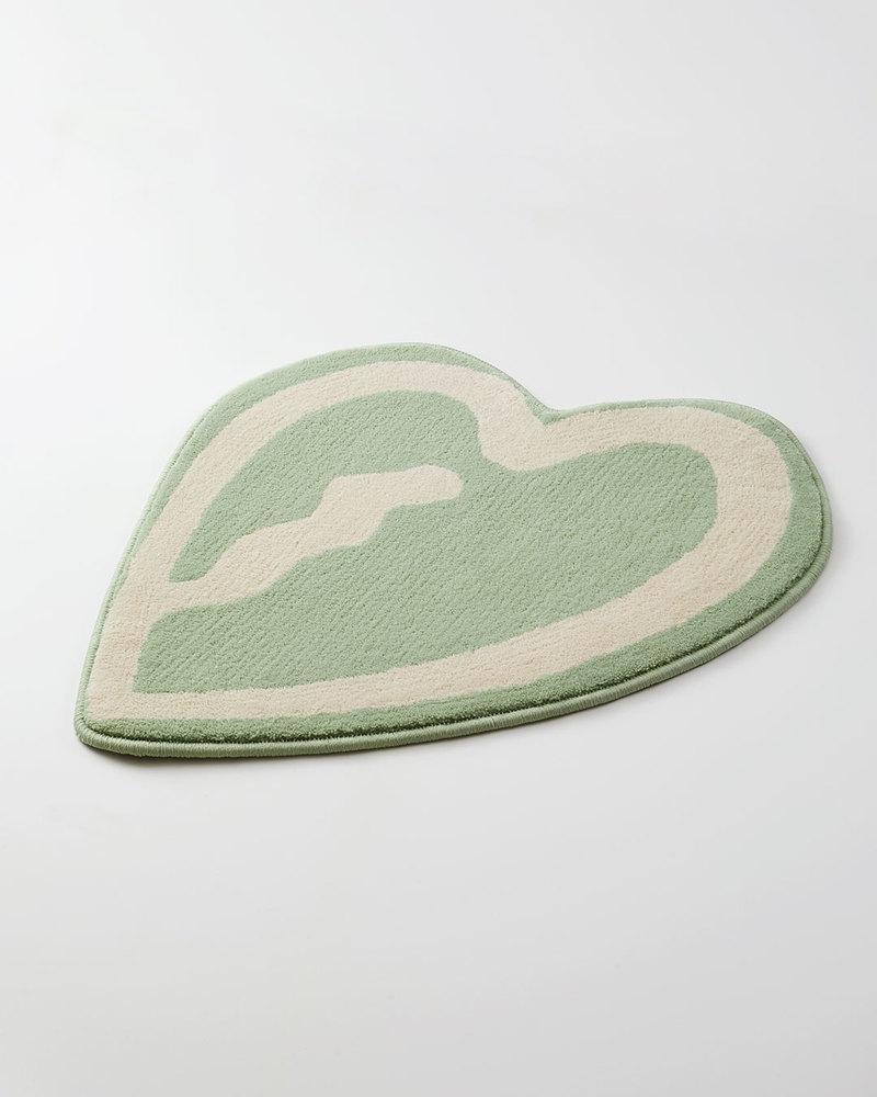 Claw Heart Rug in Sage (S)