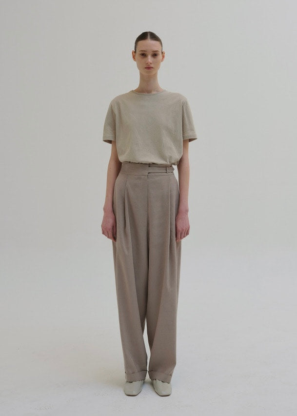 Washing t-shirt (beige)