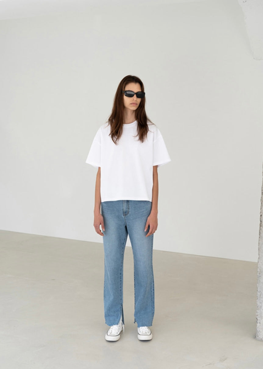 [Re-stock] Gia cotton t-shirt (White)