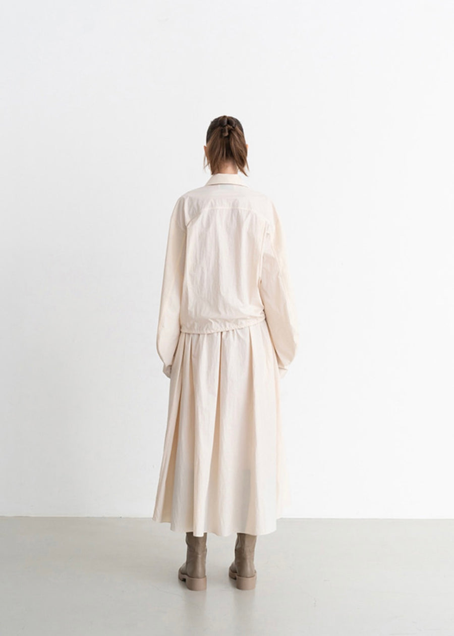 Emma nylon jacket (Cream)