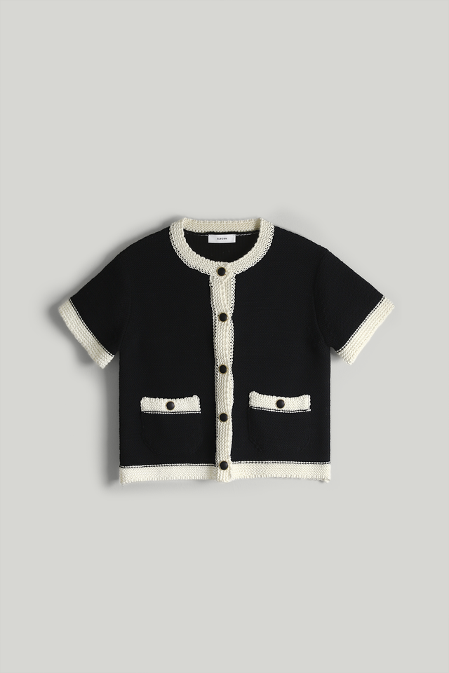 Maritta Knitted Cardigan (Black)