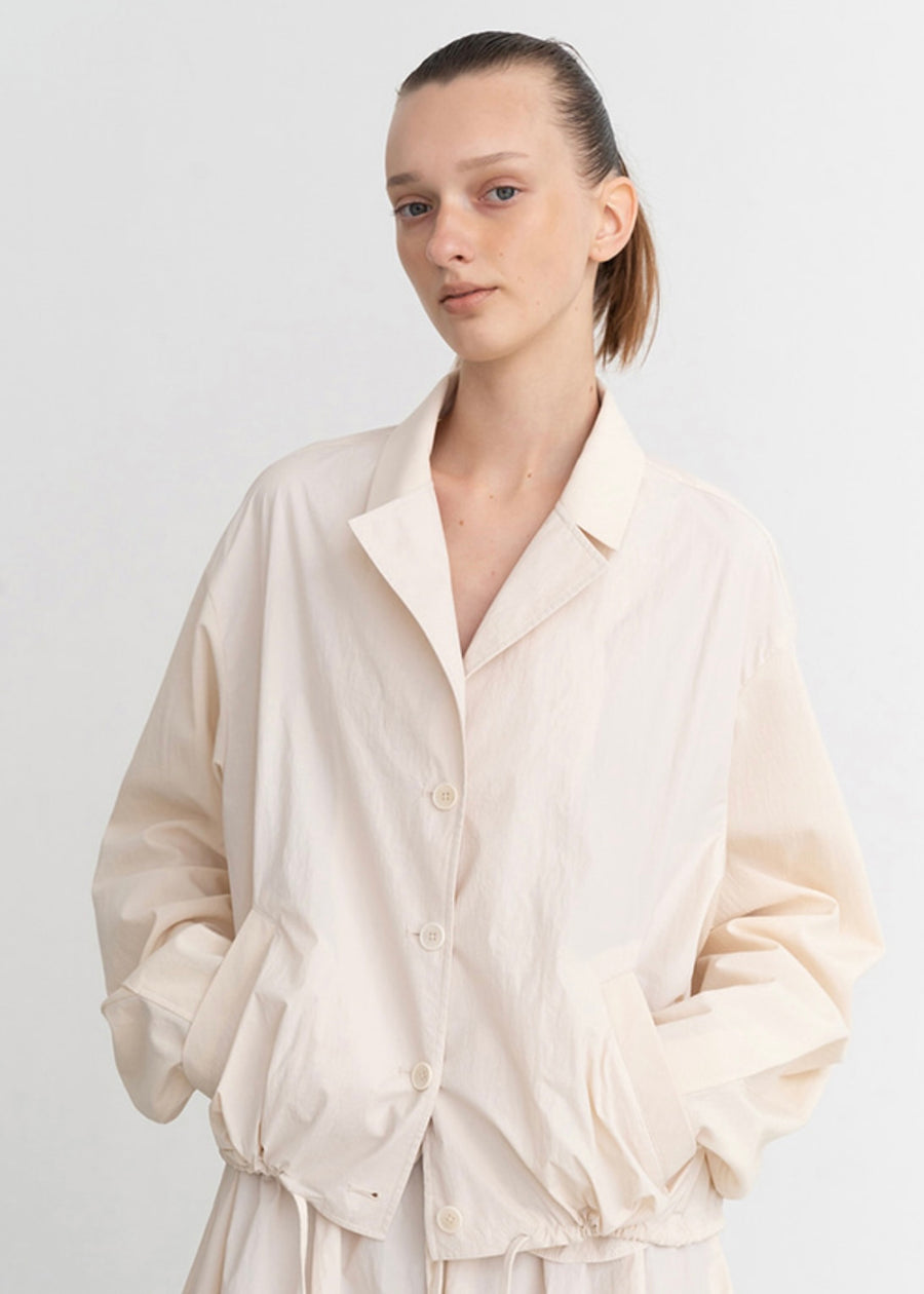 Emma nylon jacket (Cream)