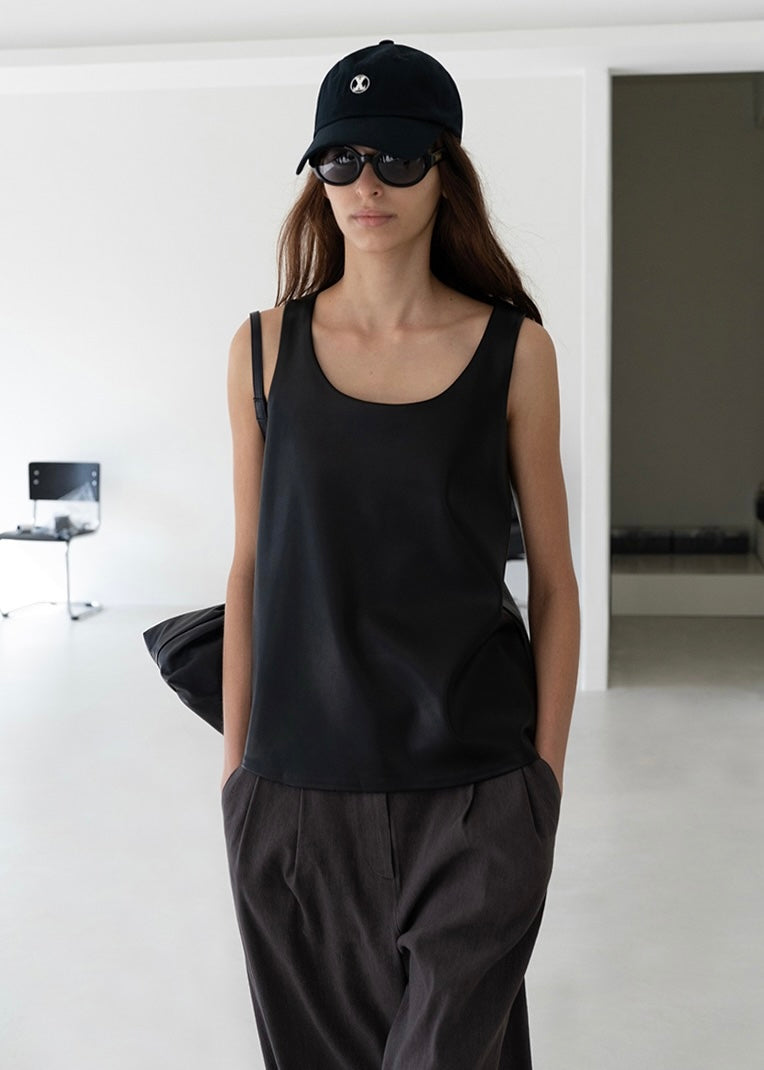 Dark Stone Wide Trousers (Anthracite)