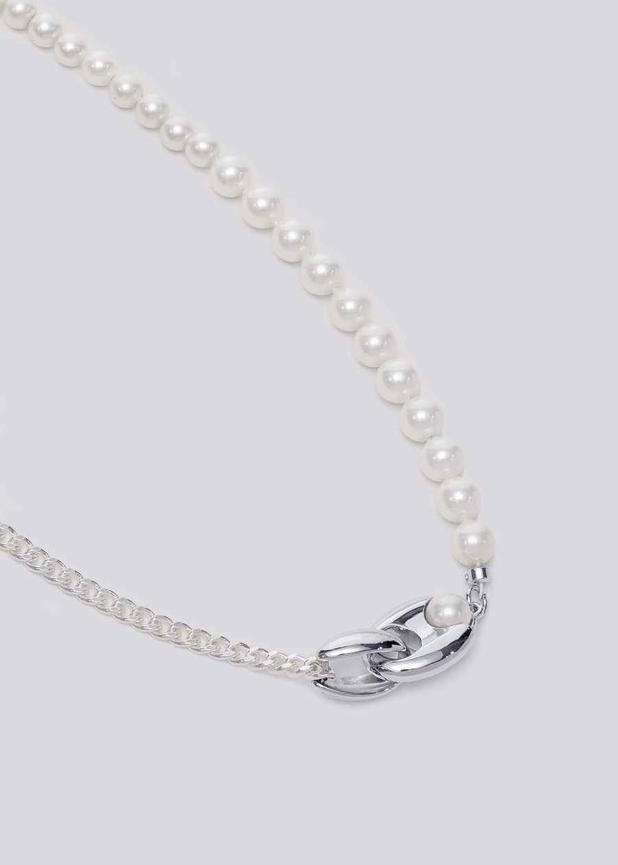 Pearl & Chain N | S_SIL