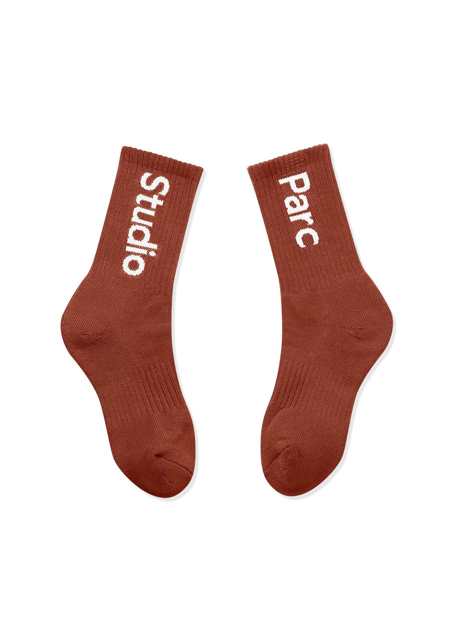 [Uni] Sceaux Socks- Brown