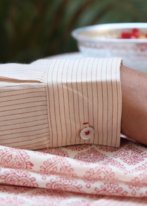PAJAMA SET/ SHORT | SCARLETTE ATELIERS / FRANCE