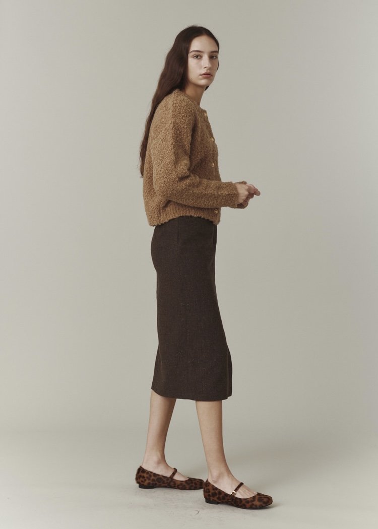 [Re-stock] Belle Boucle Cardigan (Camel)
