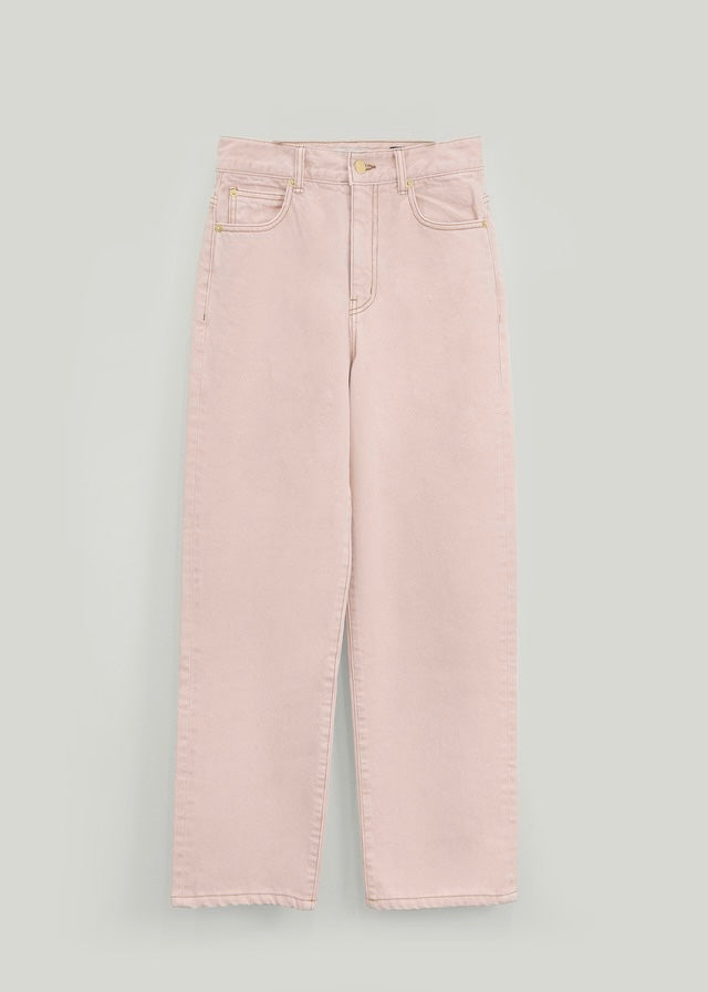 Daisy Denim Pants (Posy pink)