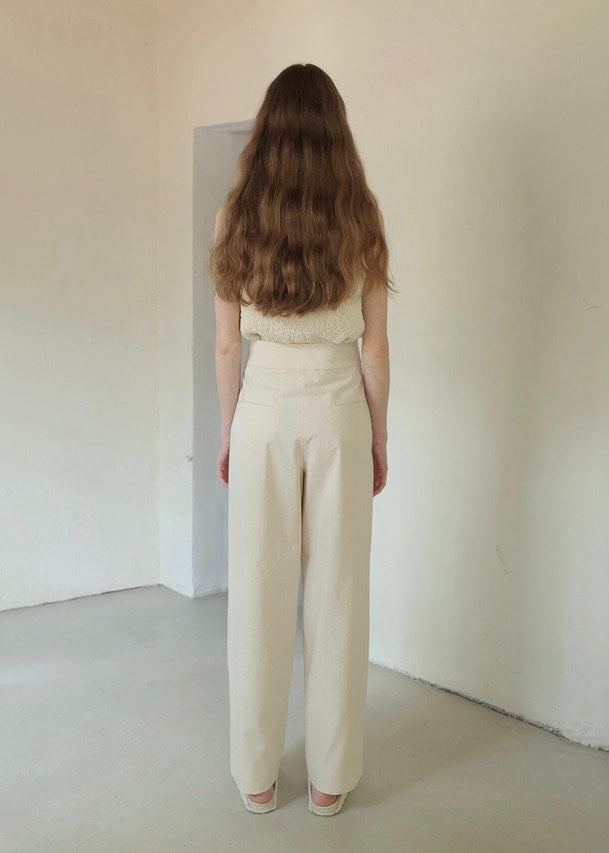 Walnut Knit Top (ivory)