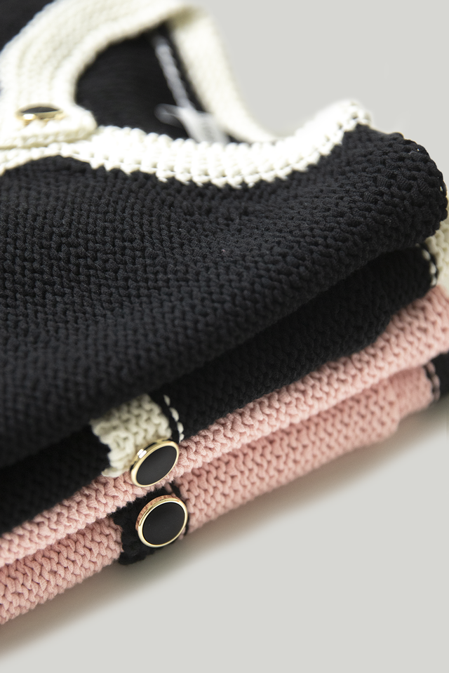 Maritta Knitted Cardigan (Black)