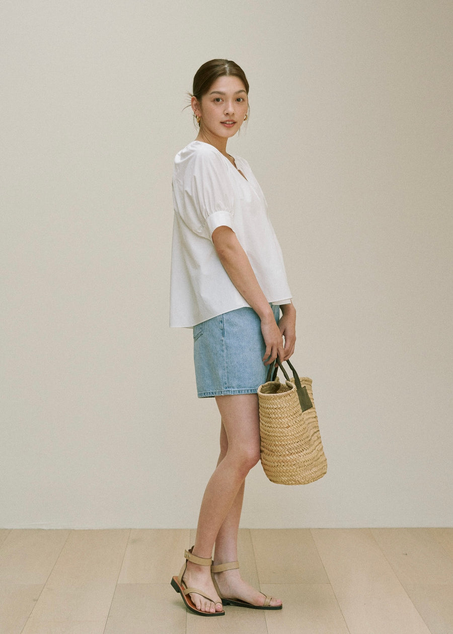 City Denim Short (Light blue)