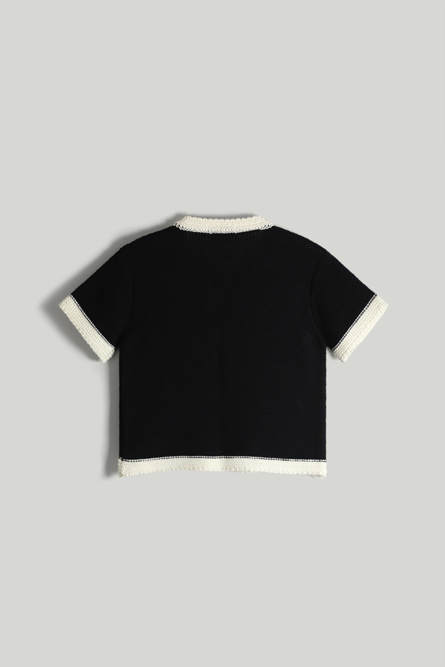Maritta Knitted Cardigan (Black)