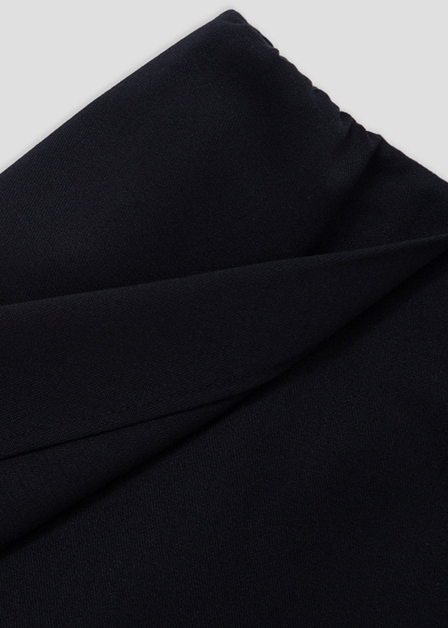 Martin draped detail skirt (Black)