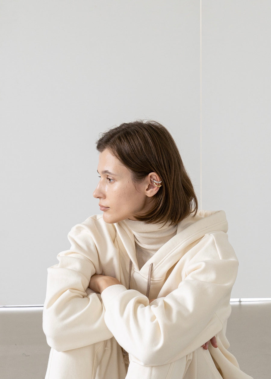 Sophie Cotton Hoodie Sweatshirts | LEHA