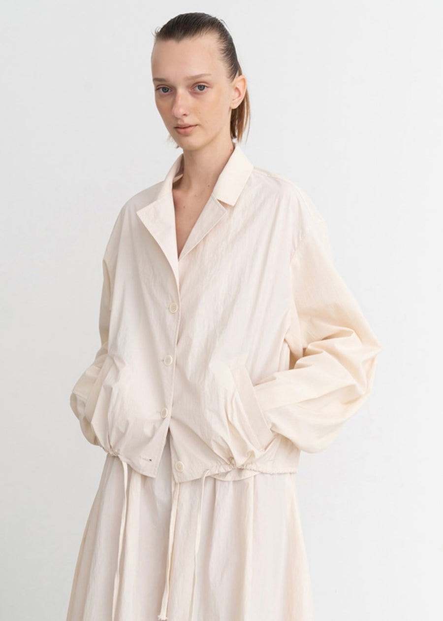 Emma nylon jacket (Cream)