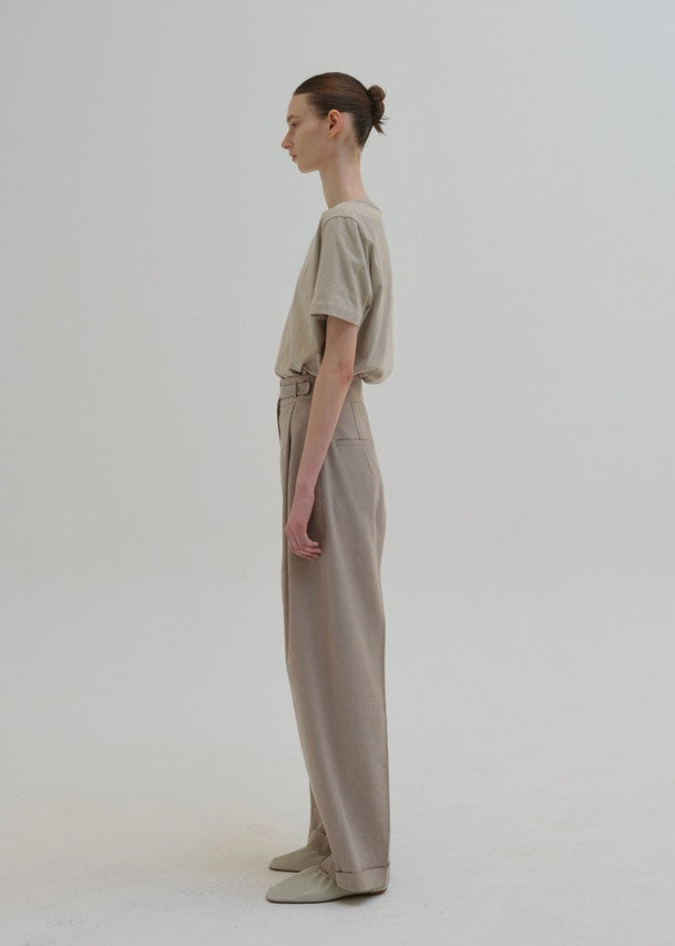 Washing t-shirt (beige)