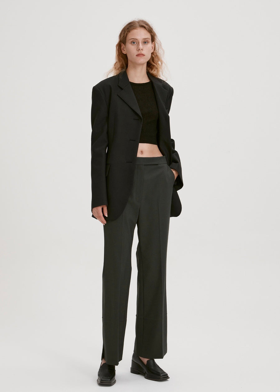 STRUCTURED WOOL BLAZER | RECTO
