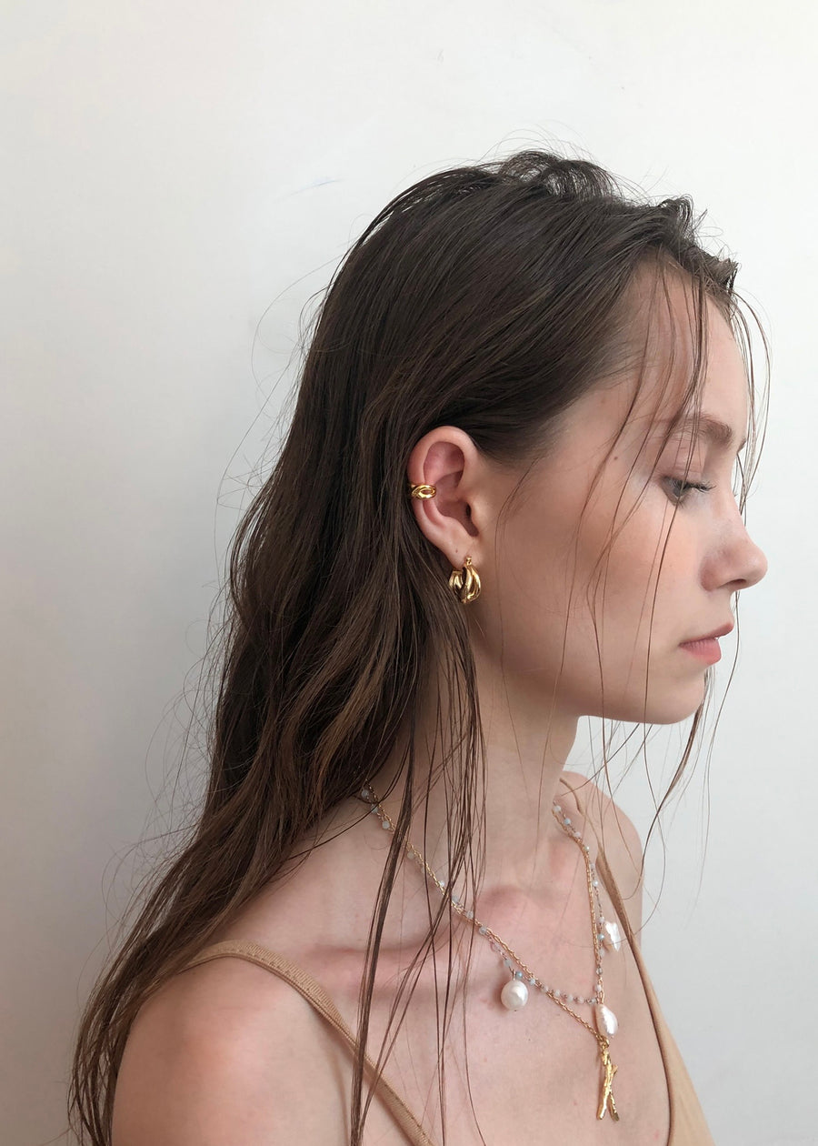 Twist Bold Earcuff | S_S.IL