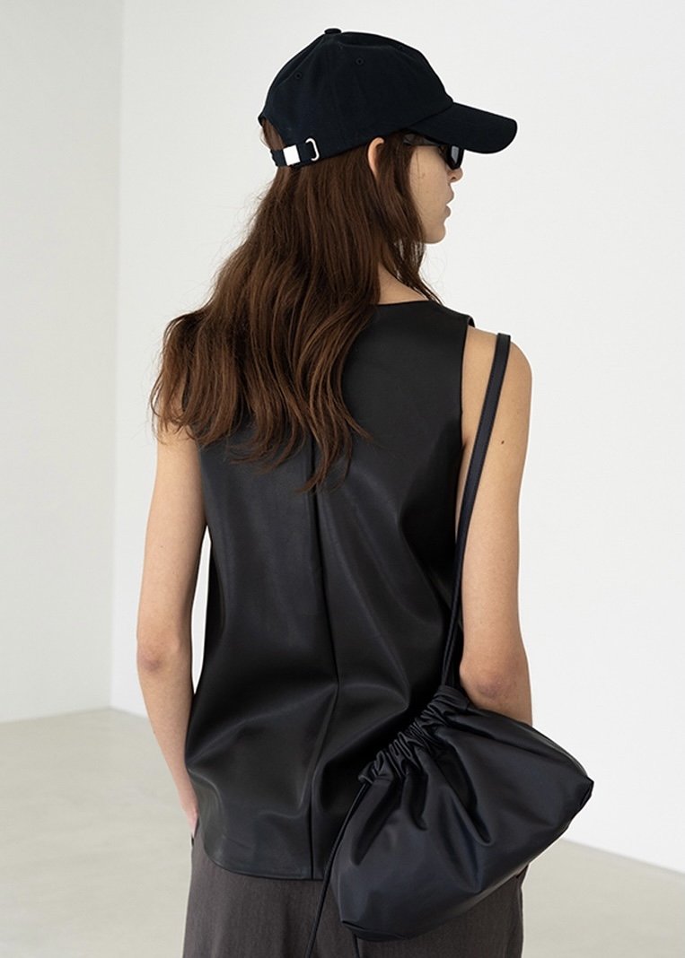 Sand Drawstring bag (Dark Navy)