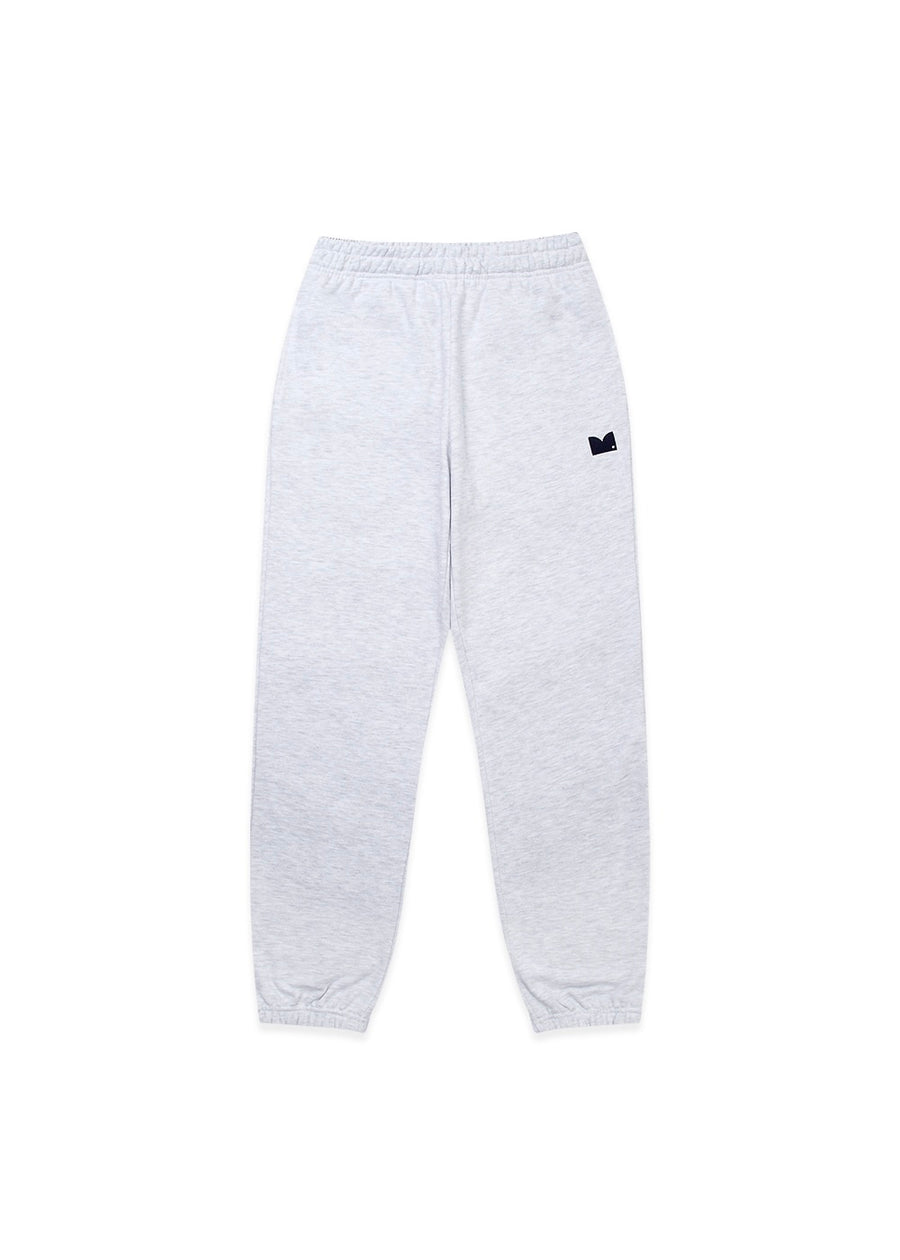 [STUDIO & PARC] Plantee Pants Jogger - Melange white