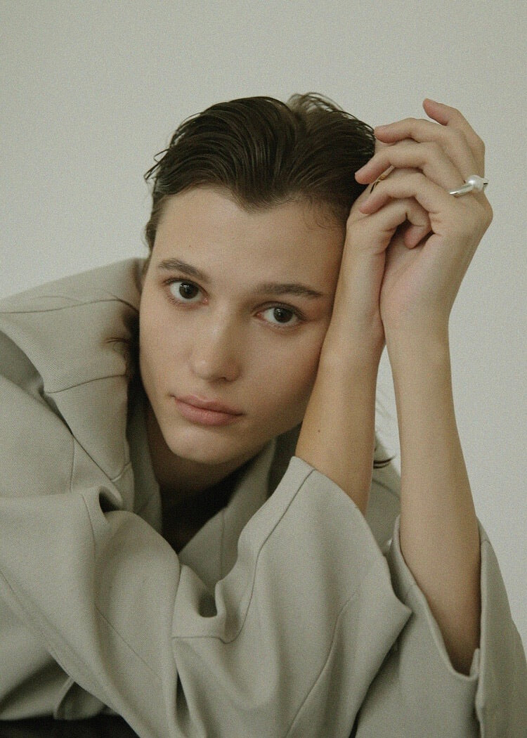 DARIA RING / A GRADE FRESHWATER PEARL (SILVER)