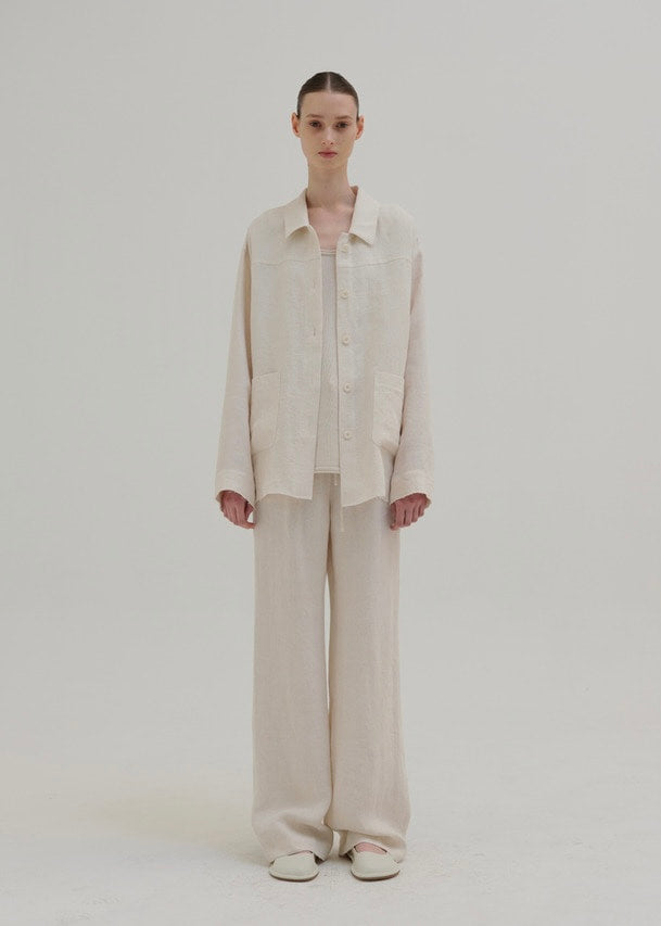 String Trouser (Ivory)