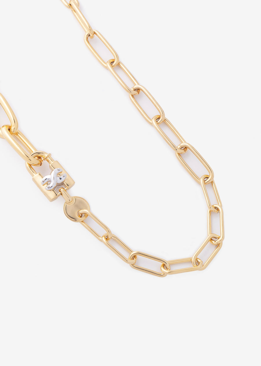Lock Choker Gold | S_S.IL