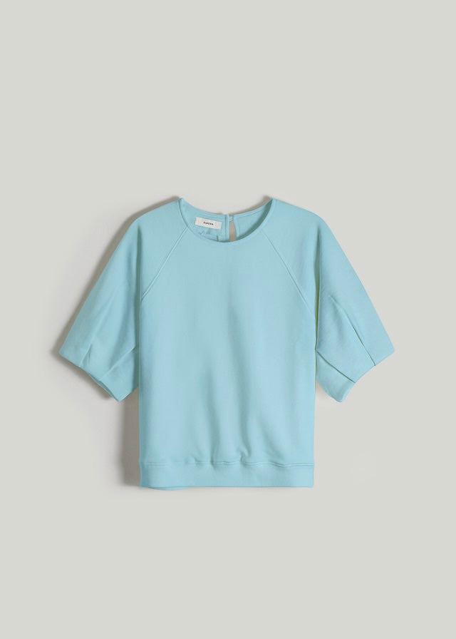 French Terry Blouse (Ocean air)