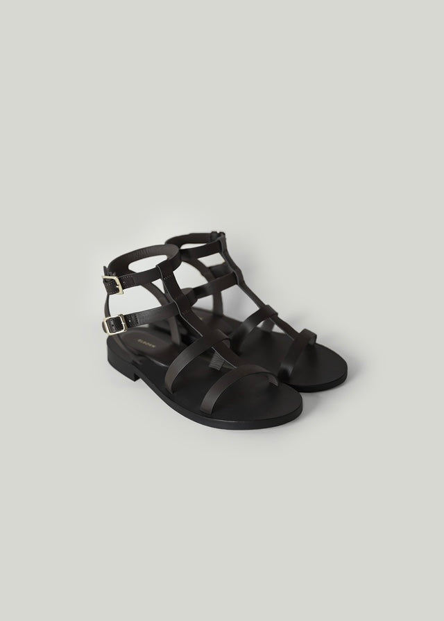 Pre-Order [10%] Martin Strap Sandals (Black)