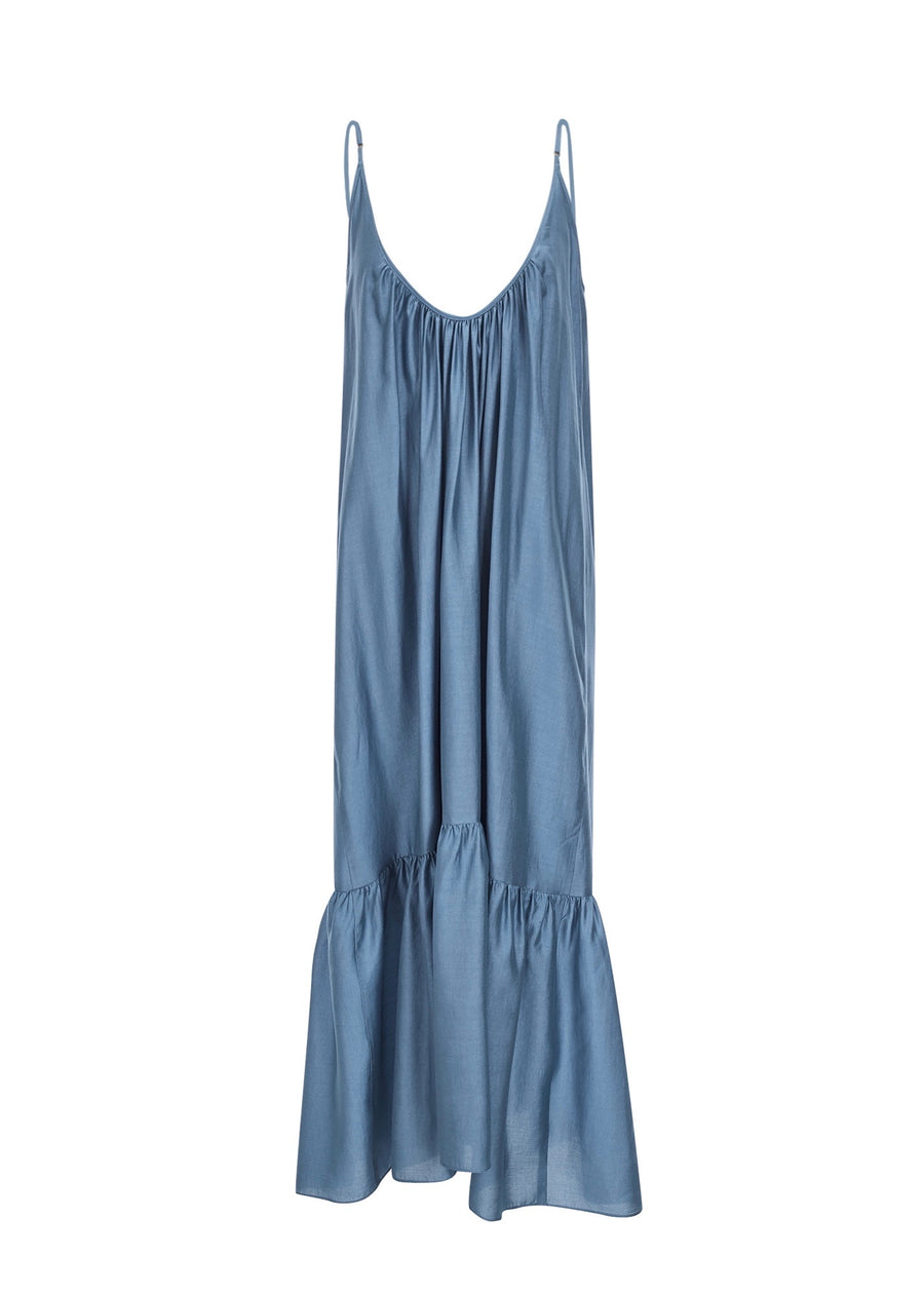 WRINKLE STRAP DRESS | MISSING YOU ALREADY