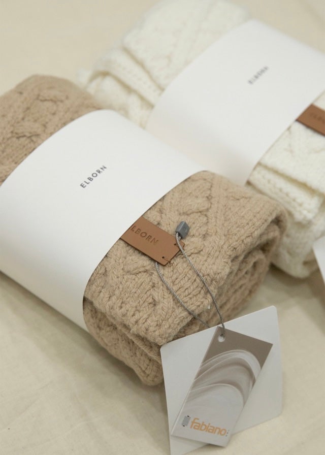 Noel Cable Knit Muffler (2 Colors)
