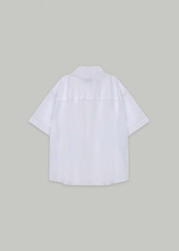 Half Box Shirt (White)