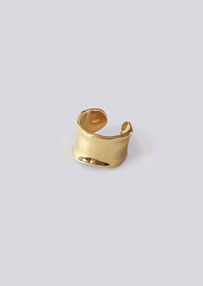 FLAT LOOP R OPEN RING | S_S.IL