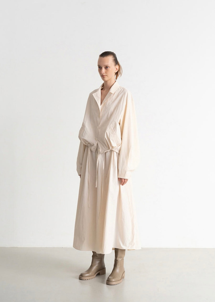 Emma nylon jacket (Cream)