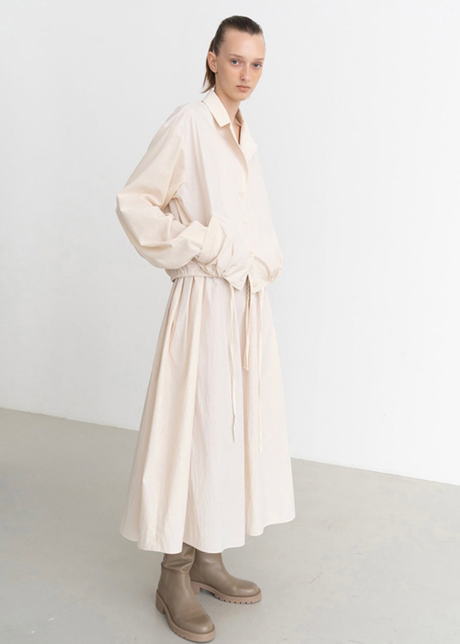 Emma nylon jacket (Cream)