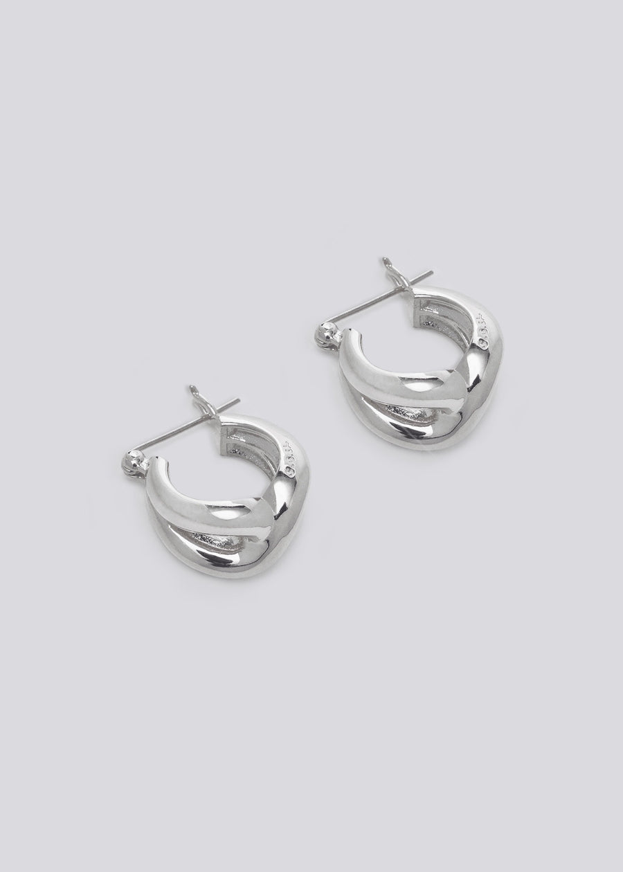 Twist Bold E_Small SILVER | S_S.IL